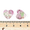 Handmade Transparent Lampwork Beads BLOW-D300-07G-4