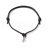 Adjustable Waxed Polyester Cord Bracelet Making AJEW-JB01317-03-1
