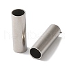 Non-Tarnish 304 Stainless Steel Tube Beads STAS-A098-02P-1