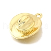 Brass Pendants KK-P306-02G-2