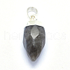 Natural Gemstone Pointed Pendants G-I196-05S-2