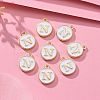 Golden Plated Alloy Charms ENAM-S118-01N-5