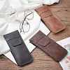  6Pcs PU Imitation Leather Glasses Bag AJEW-NB0003-36-5