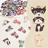 ARRICRAFT 40Pcs 10 Styles Alloy Enamel Pendants ENAM-AR0001-79-3