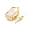 Rectangle Brass Box Clasps KK-P291-48G-02-2
