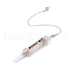 Natural Rose Quartz Dowsing Pendulums G-F733-01A-1