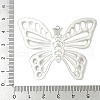 304 Stainless Steel Hollow Butterfly Pendants STAS-L293-16B-P-3