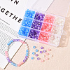 Transparent Acrylic Beads TACR-YW0001-22-6