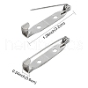 Iron Brooch Findings IFIN-YW0001-75-3