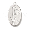 Brass Micro Pave Cubic Zirconia Pendants KK-U038-05P-06-1