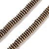 Electroplated Synthetic Non-magnetic Hematite Beads Strands G-P545-A01-01A-1