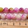 Natural Dyed Yellow Jade Beads Strands G-Q160-A01-01A-5