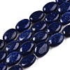 Synthetic Gemstone Imitation Lapis Lazuli Beads Strands G-M206-56-4