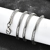 Tarnish Resistant 304 Stainless Steel Snake Chain Necklaces STAS-M174-005P-3.2A-2