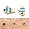 Ion Plating(IP) 316L Surgical Stainless Steel Charms STAS-D035-01B-G-01-3