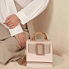 Arch Shaped Plastic Imitation Bamboo Bag Handles FIND-WH0111-303B-5
