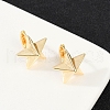 Brass Hoop Earrings EJEW-Q016-10G-4