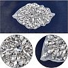 Fingerinspire 2Pcs Hotfix Rhinestone DIY-FG0002-50-4