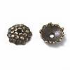 Tibetan Style Alloy Bead Caps MLF1650Y-NF-2
