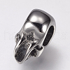 304 Stainless Steel European Beads X-STAS-F144-103AS-2