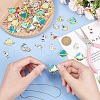 ARRICRAFT 60Pcs 15 Style Alloy Enamel Pendants ENAM-AR0001-52-4