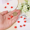 CHGCRAFT 12Pcs 2 Styles Opaque Resin Pendants RESI-CA0001-76-3