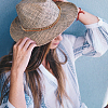ANATTASOUL 2Pcs 2 Styles Ethnic Style Imitation Leather Adjustable Hat Band AJEW-AN0007-23-6