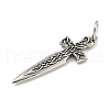 316 Surgical Stainless Steel Pendants STAS-E212-145AS-2