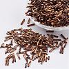 Glass Twisted Bugle Beads SEED-E002-5mm-881#-1