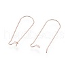 304 Stainless Steel Hoop Earring Findings STAS-P223-01RG-04-2