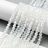 Imitation Jade Electroplate Glass Beads Strands EGLA-A039-J2mm-B05-4