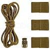 Multifunctional Nylon with Plastic Outdoor Strap AJEW-WH0541-53-1