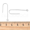 316 Surgical Stainless Steel Earring Hooks STAS-Z124-02A-P-3