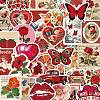 50Pcs Handbook Material Printing PVC Sticker Labels STIC-E006-05-2