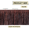Polyester Fringe Trimmings OCOR-WH0082-207C-1-2