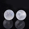 Electroplate Glass Beads EGLA-S178-04I-2