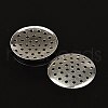 Aluminum Finger Ring/Brooch Sieve Findings FIND-D003-2-1