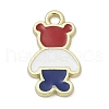 Independence Day Alloy Enamel Pandants PALLOY-V001-07I-1