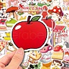 50Pcs Cartoon Animals Paper Self-Adhesive Picture Stickers STIC-C010-07-2