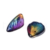 4Pcs Transparent Epoxy Resin Butterfly Wings Pendants RESI-C057-05C-2