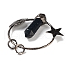 Natural Obsidian Faceted Pointed Bullet Big Pendants G-A221-01A-2