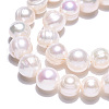 Natural Cultured Freshwater Pearl Beads Strands PEAR-S020-F11-01-3