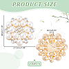 AHADERMAKER 25Pcs Alloy Rhinestone Cabochons ALRI-GA0001-08A-2
