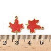 304 Stainless Steel Enamel Pendants STAS-V015-33G-3