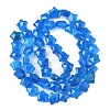 Dyed Natural Malaysia Jade Star Beads Strands G-Z080-A01-01-3