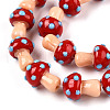 Handmade Lampwork Beads Strands X1-LAMP-N024-09J-4