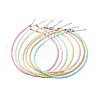 7Pcs 7 Color Round Acrylic Beaded Necklaces for Women NJEW-JN03864-1