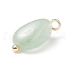 Natural Mixed Stone Charms PALLOY-JF01783-01-5
