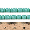 Opaque Spray Painted Glass Beads GLAA-ZX008-4mm-18Q-4