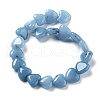 Natural Quartz Imitation Aquamarine Beads Strands G-P528-C03-01-3